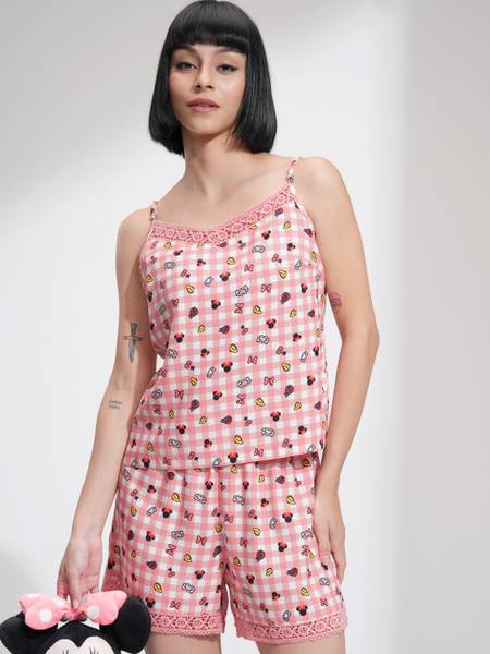 Tokyo Talkies Top Regular Shorts Co-ords Set