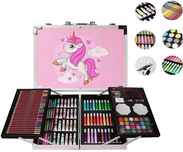 Healthtokri Unicorn Dreams Deluxe Art Set for Kids