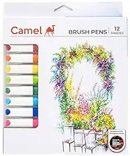 Camel Brush Pens || 12 shades