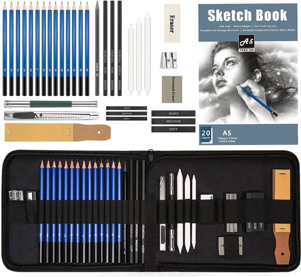 Wynhard Drawing Pencil Artist Artist Professional Kit Pencil Case Artist  Artist Kit Professional Sketching Professional Sketching
