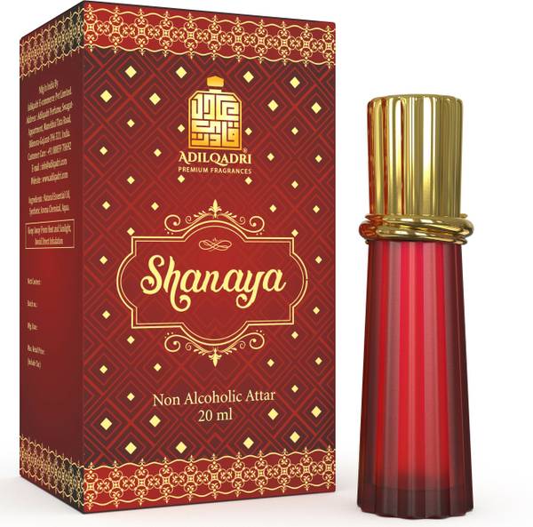 Adilqadri Shanaya Luxury Unisex Non Alcoholic Roll-On Attar Perfume Floral Attar