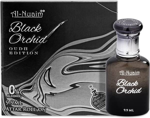 Al Nuaim Black Orchid 9.9ml Long Lasting Fragrance For Men & Women Floral Attar