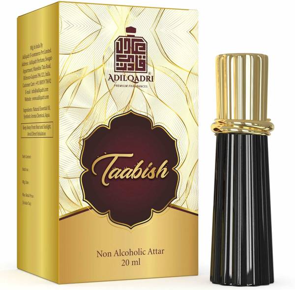 Adilqadri Tabish Luxury Unisex Non-Alcoholic Roll-On Attar Perfume 20 ML Floral Attar