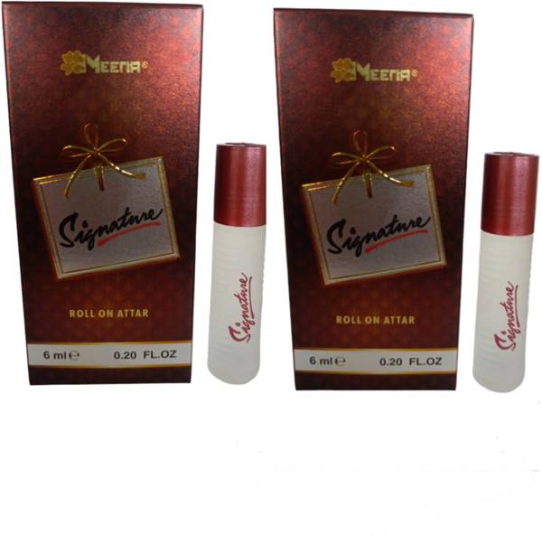 MEENA Signature attar 6+6ml Floral Attar