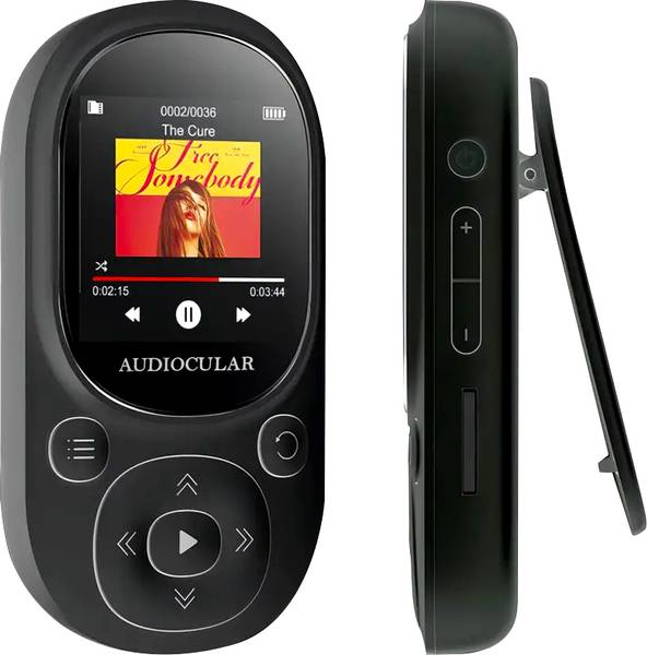 AUDIOCULAR M11 16GB Portable MP3 Digital Audio Player with Clip Bluetooth Music Player 16 GB MP3 Player
