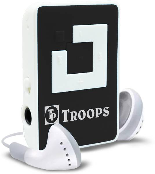 TP TROOPS Mini Clip USB MP3 Music Player Support TF/SD Card Slot and Earphone MP3 Player