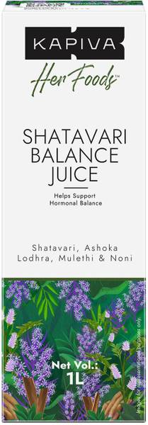 Kapiva Shatavari Balance Juice | Helps Maintain Hormonal Balance |Non-Hormonal, Natural