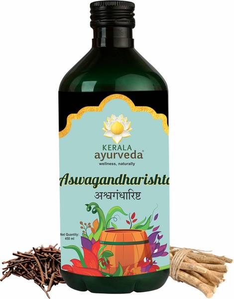 Kerala Ayurveda Aswagandharishta 450 Ml| Helps to Improve Strength and Stamina