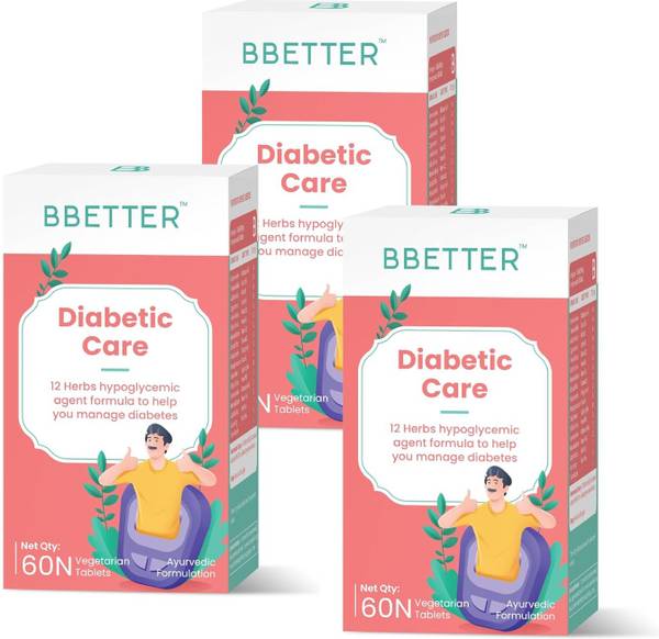 BBETTER VEDA Diabetic Care - To Miabetes and Blood Glucose Level anage D