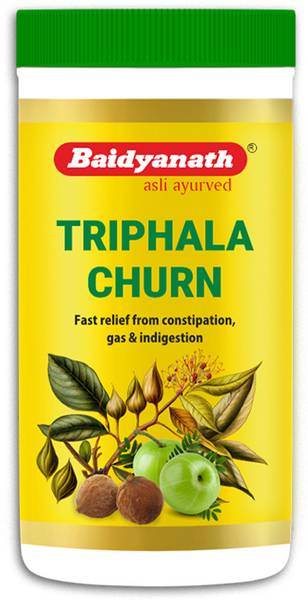 Baidyanath Triphala Churna | Helps Relieve Constipation - 200g