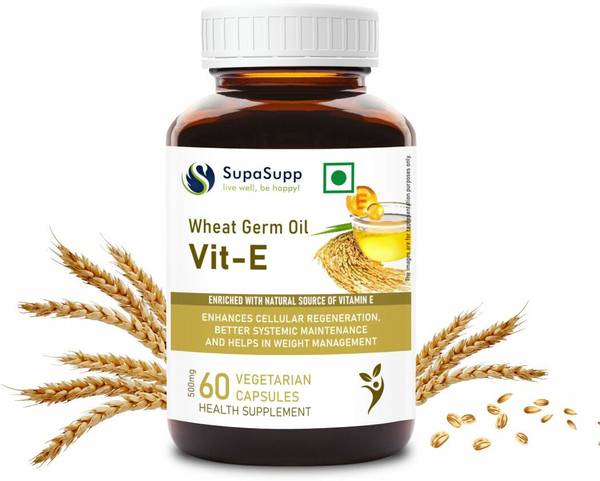 Sri Sri Tattva SupaSupp Wheat Germ Oil Vit - E | Health Supplement