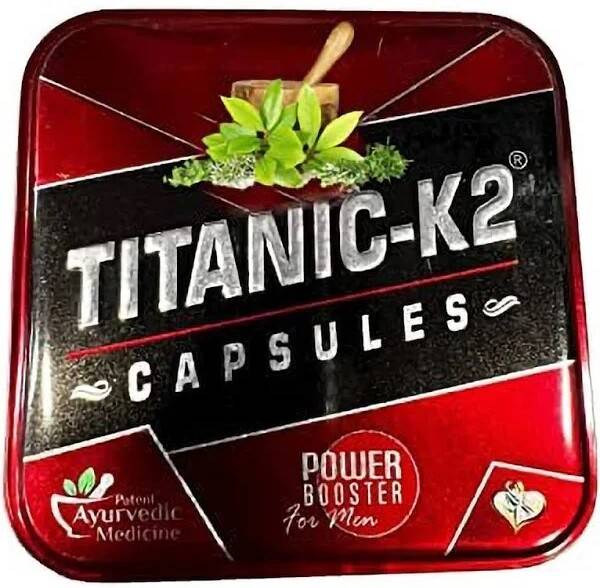 Redtize CF1 TITANIC-K2 POWER CAPSULE (6-CAPSULE'S)