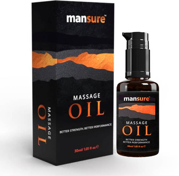 ManSure Massage Oil for Men's Health - 1 Pack Lubricant