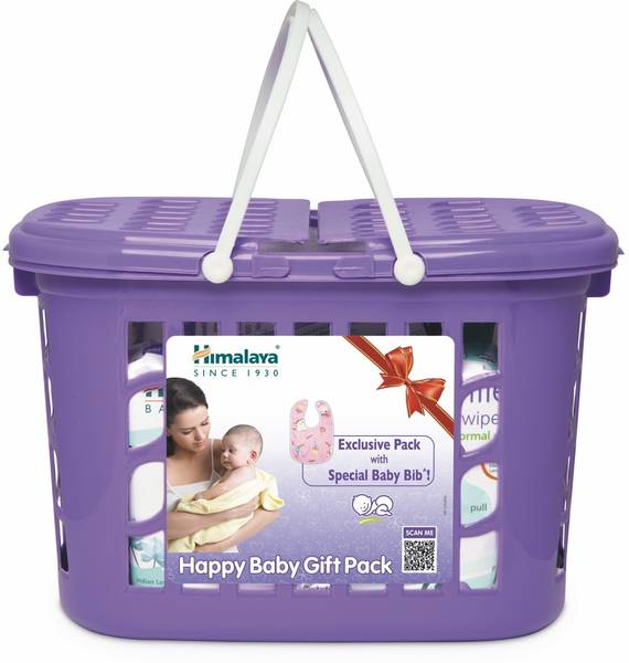 HIMALAYA Happy Baby Gift Pack with Baby Bib (9 in 1)