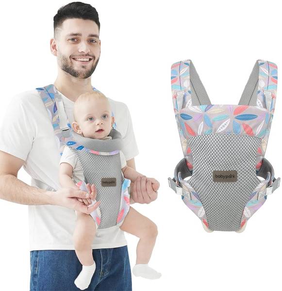 HANNEA 4 in 1 Baby Carrier, Adjustable Kangaroo Baby Carrier Front Baby Carrier