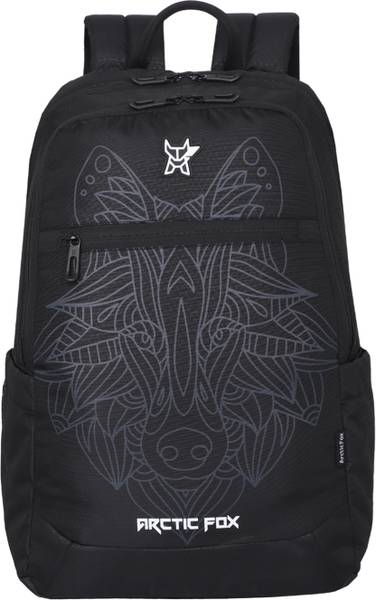 Arctic Fox Veera Black 27 L Laptop Backpack