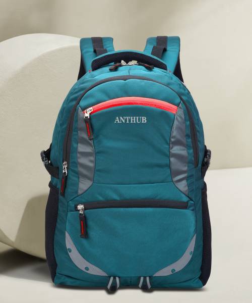 ANTHUB Laptop Backpack 1006 Unisex Spacy with Rain Cover And Reflective Strip 35 L Laptop Backpack