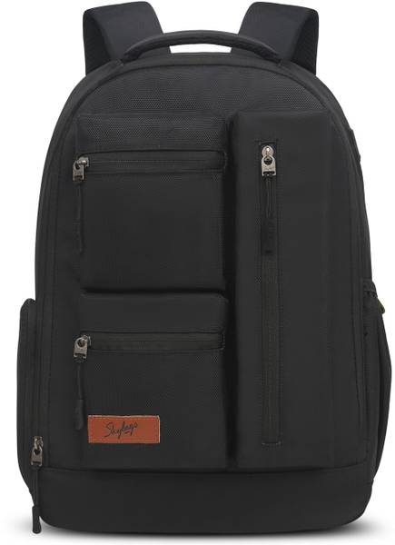 SKYBAGS NEXUS LAPTOP BACKPACK (E) BLACK 25 L Laptop Backpack