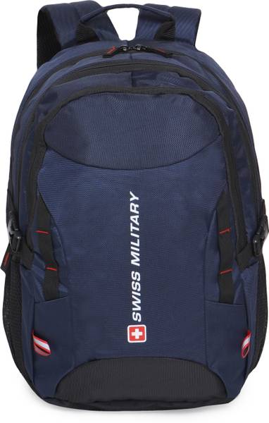 SWISS MILITARY ZETAPLUS 15.6-inch Laptop Backpack 25L Pocket, Bottle Holder, Zipper Backpack 25 L Backpack