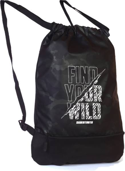 SABERTOOTH Paw Daypack, Drawstring bag, Yoga Bag sport bags and gym bags
