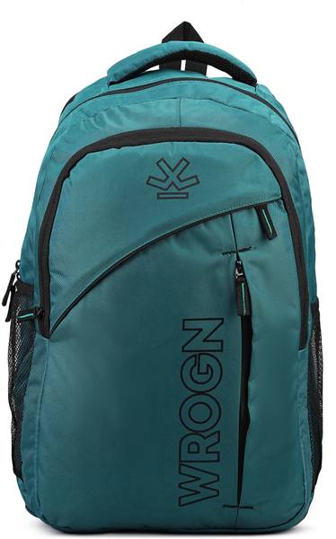 WROGN spacy unisex backpack fits upto 16 Inches/college bag/school bag with Raincover 45 L Laptop Backpack