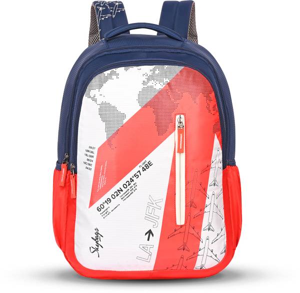 SKYBAGS Atlas-E Casual Printed School Bag For Girls And Boys 23 L Backpack
