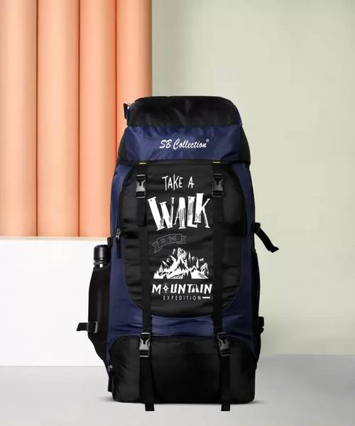 SBCOLLECTION Stylish 4 Zipper Compartment for Eventually Use Splash and Dust Proof 65 L Backpack