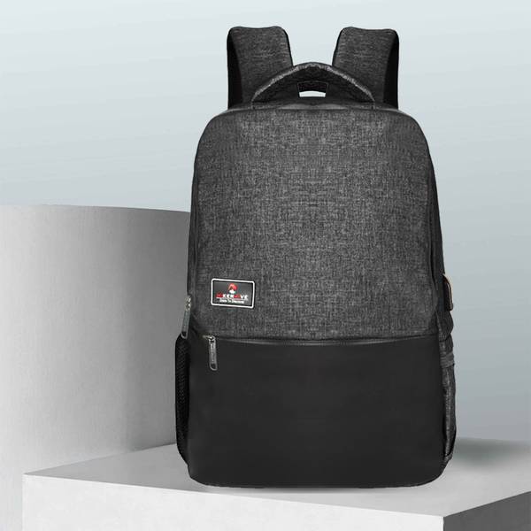 HikerHive Empyre- Waterproof Bag for Men/ Women, Trolley Strap,USB Port,Organiser 27 L Laptop Backpack