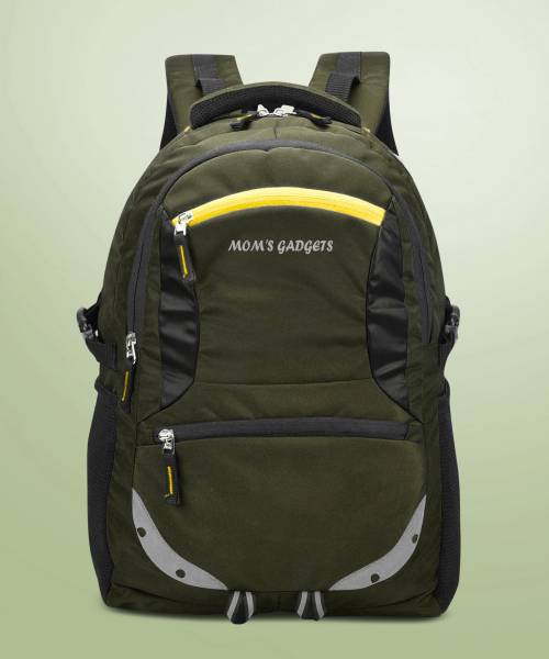 MOM'S GADGETS Laptop Backpack 1006 Unisex Spacy with Rain Cover And Reflective Strip 35 L Backpack