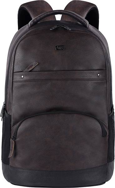 Gear Vintage 2 Leather Laptop Backpack without Anti Theft 33 L Laptop Backpack