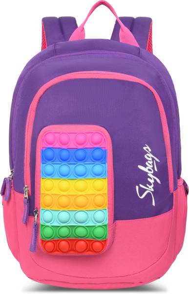 SKYBAGS POP IT 02 SCHOOL BACKPACK PURPLE 18 L Backpack