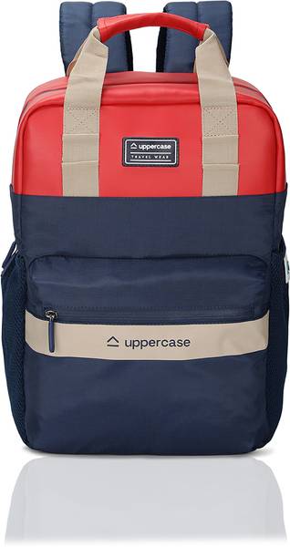 Uppercase (14 inch) 2300EBP1DBL 3x more WaterResistant sustainable bags for men and women 17 L Laptop Backpack