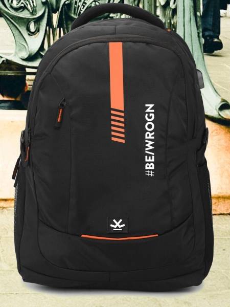 WROGN Black Backpack 35 L Laptop Backpack