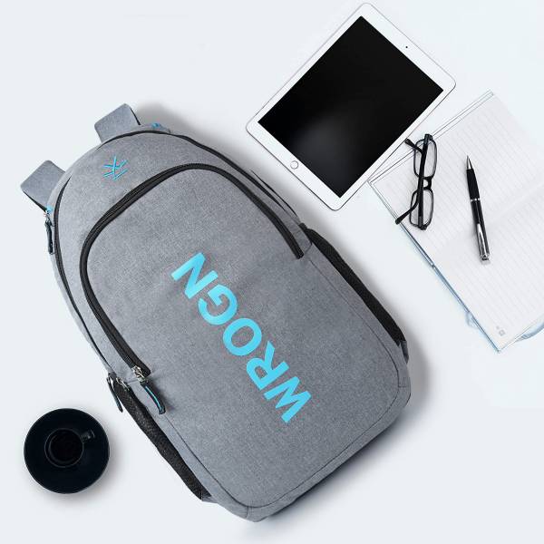 WROGN SMART BAG Spacy Laptop Bag For office College Bag For Men And Women (Grey) 35 L Laptop Backpack