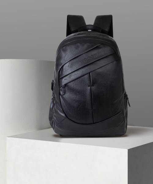 WROGN Large 35 L Laptop Backpack ARC backpack Unisex with Rain Cover (BLACK) 35 L Laptop Backpack