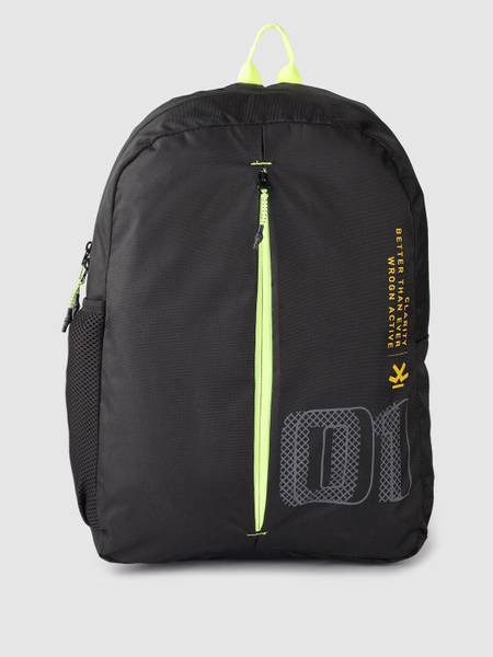 WROGN Unisex Printed Detail Backpack 16.46 L Backpack