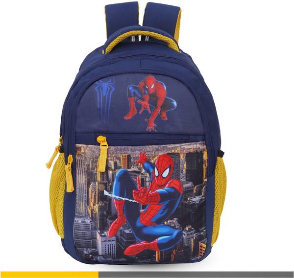 BLENZO New Standard School bag Spiderman Image(Primary 1st-4th Std) 20 L Backpack