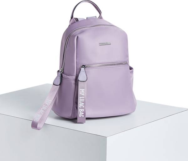 Forever Glam By Pantaloons Lilac Backpack 12.6 L Backpack Price