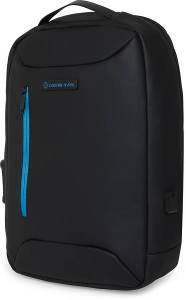 NASHER MILES Staten Laptop Backpack for Men & Women|Ideal For Office |22L,Black 22 L Laptop Backpack
