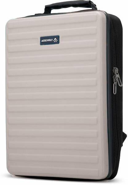 Assembly Luggage Smart Hard Shell Laptop Bag with Padded Laptop Compartment - Desert Ivory 11 L Laptop Backpack