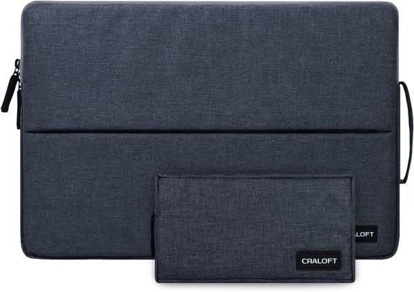 CRALOFT 15.6 Inch Laptop Sleeve Slip Case Cover Bag With Charger