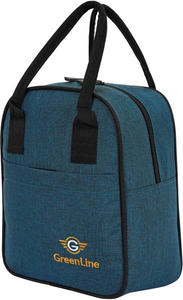 GREENLINE 10L,Insulated Lunch Tiffin Bag for School Collage Office &Picnic for Boys & girl Waterproof Lunch Bag