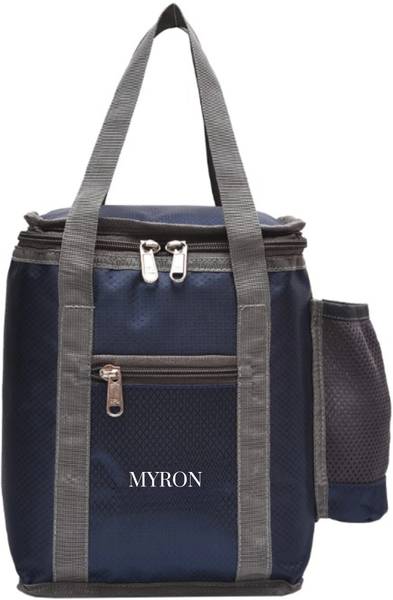 Myron Lunch Tiffin Bag Navyblue for School Office Picnic Waterproof Lunch Bag Waterproof Lunch Bag
