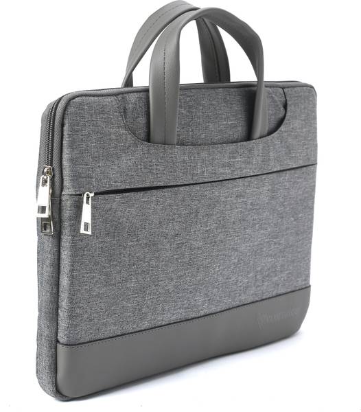 Vaku Luxos Canvesaa 13-Inch Canvas Fabric Office Business Professional Bag for Men & Women Laptop Bag