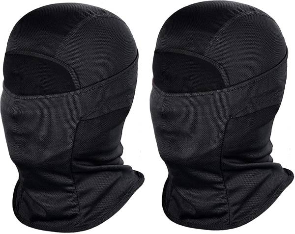 Bentag Black Bike Face Mask for Men & Women