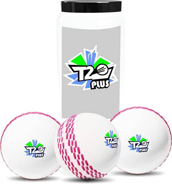 Jaspo T-20 Plus Practice Cricket Ball/Wind Balls for - Indoor & Outdoor Street & Beach Cricket Synthetic Ball