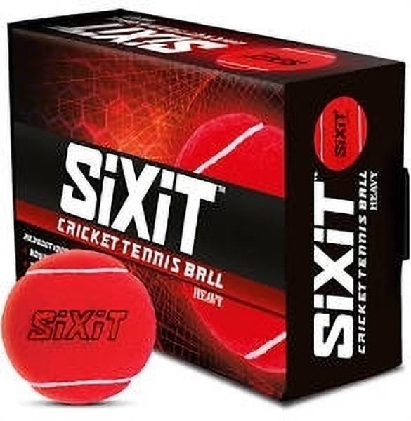 sixit Cricket Tennis ball - Heavy cricket Tennis Ball Cricket Tennis Ball