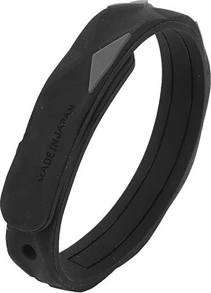 james Balance Energy Bracelets, Lymph Drainage Magnetic Silica Gel Bracelet (Black) Negative Ion Bracelets Infrared Wristband, For Man And Woman Brace...