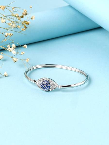 YELLOW CHIMES Alloy Crystal Gold-plated Bangle