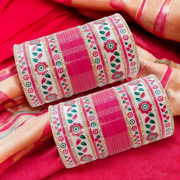 WEUVA LOVE WE CRAFT Plastic Zircon Enamel Chudas